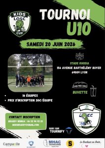 🦁 Tournoi U10 – Kids LOSC Cup – Lyon 2026 ⚽