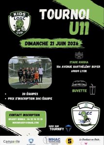 🦁 Tournoi U11 – Kids LOSC Cup – Lyon 2026 ⚽
