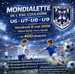 ⚽🌍 MONDIALETTE DE L’ESC COULOGNE 🌍⚽