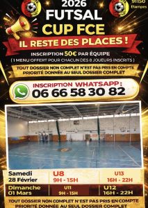 🏆 Futsal Cup FCE 2026 – Tournoi jeunes à Étampes