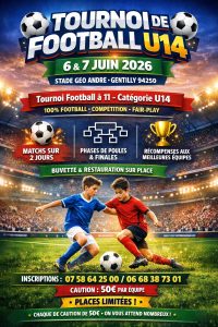 🏆Tournoi U14🏆