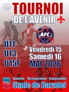 ⚽ Tournoi de l’Avenir 2026 – Aurillac FC 🔴🔵
