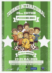 ⚽🌍 TOURNOI INTERNATIONAL POUSSINS 2026 🌍⚽