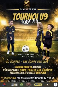 ⚽️ TOURNOI U9 – AS BOIS D’ARCY ⚫️🟡