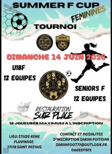 🌟⚽ SUMMER F CUP FÉMININES 2026 ⚽🌟