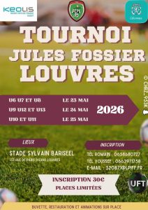 ⚽🏆 Tournoi Jules Fossier 2026 – Louvres