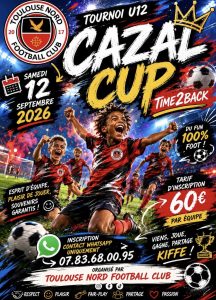🏆 CAZAL CUP TIME2BACK – U12🏆