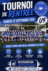 ⚽ Tournoi de Rentrée U9 – Crécy Football Club 🔵⚪