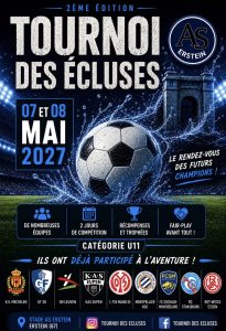 🏆 Tournoi des Écluses U11 – 2ᵉ édition⚽️