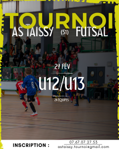 🏆Tournoi Futsal AST U13🏆
