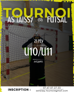 ⚽️Tournoi Futsal AST U11⚽️