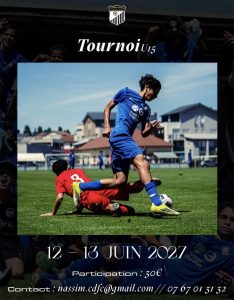 ⚽🏆 Tournoi U15 – Chambéry Décines Football Club 2027