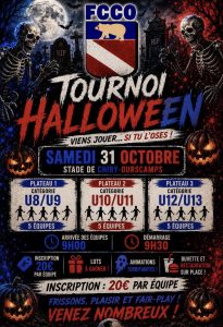 🎃⚽ TOURNOI HALLOWEEN – FCCO 👻🏆