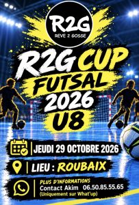 🏆 R2G CUP FUTSAL 2026 – U8 ⚽🔥